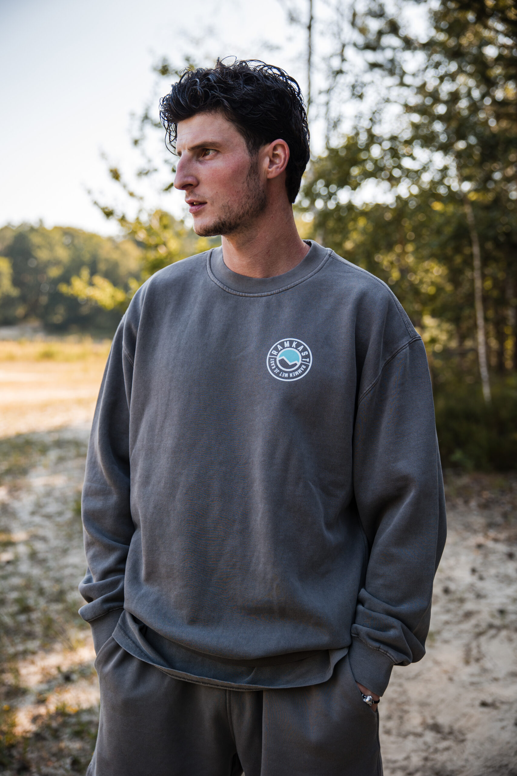 Ramkast Sweater - Faded Grey