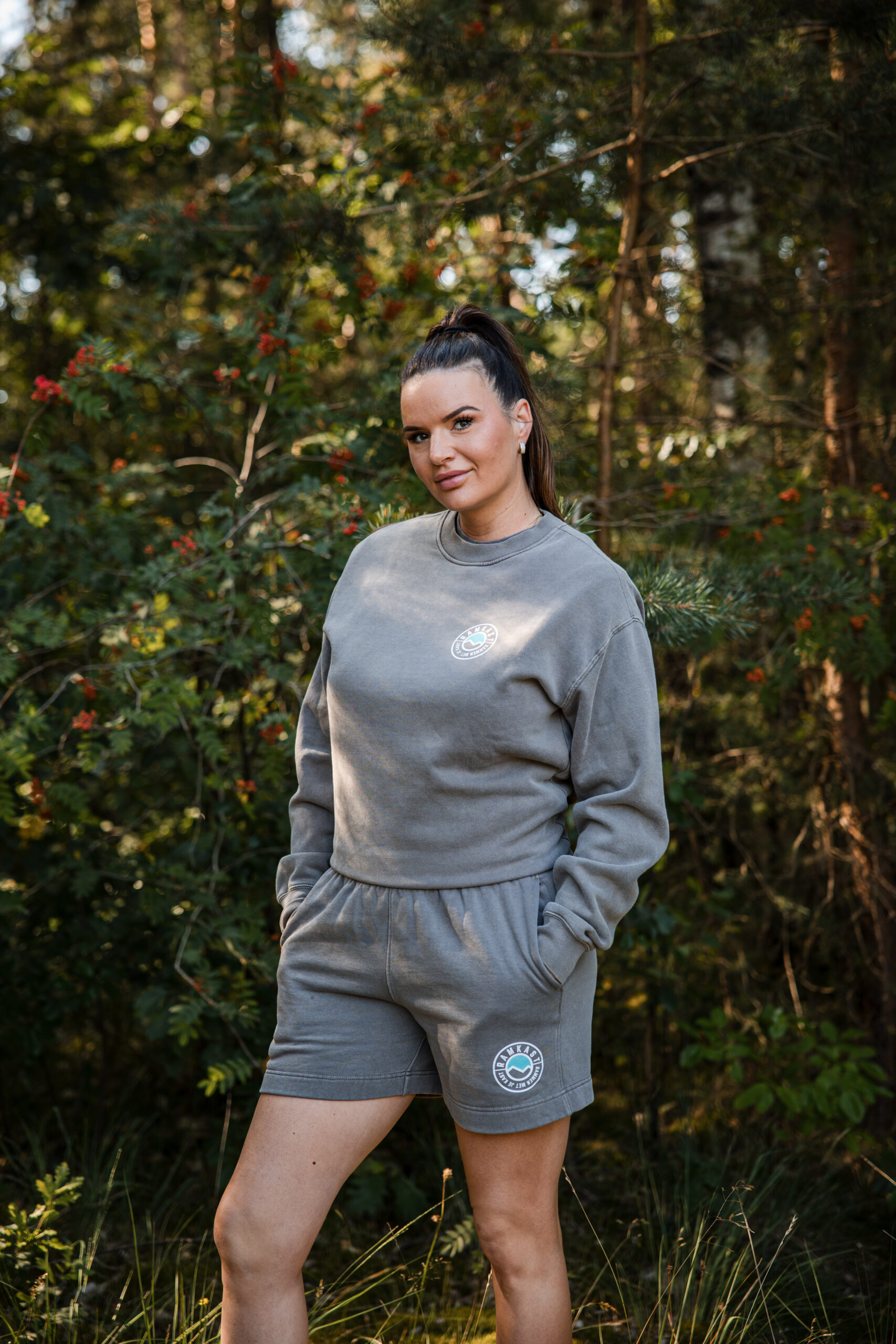 Ramkast Sweater - Faded Grey - Afbeelding 3