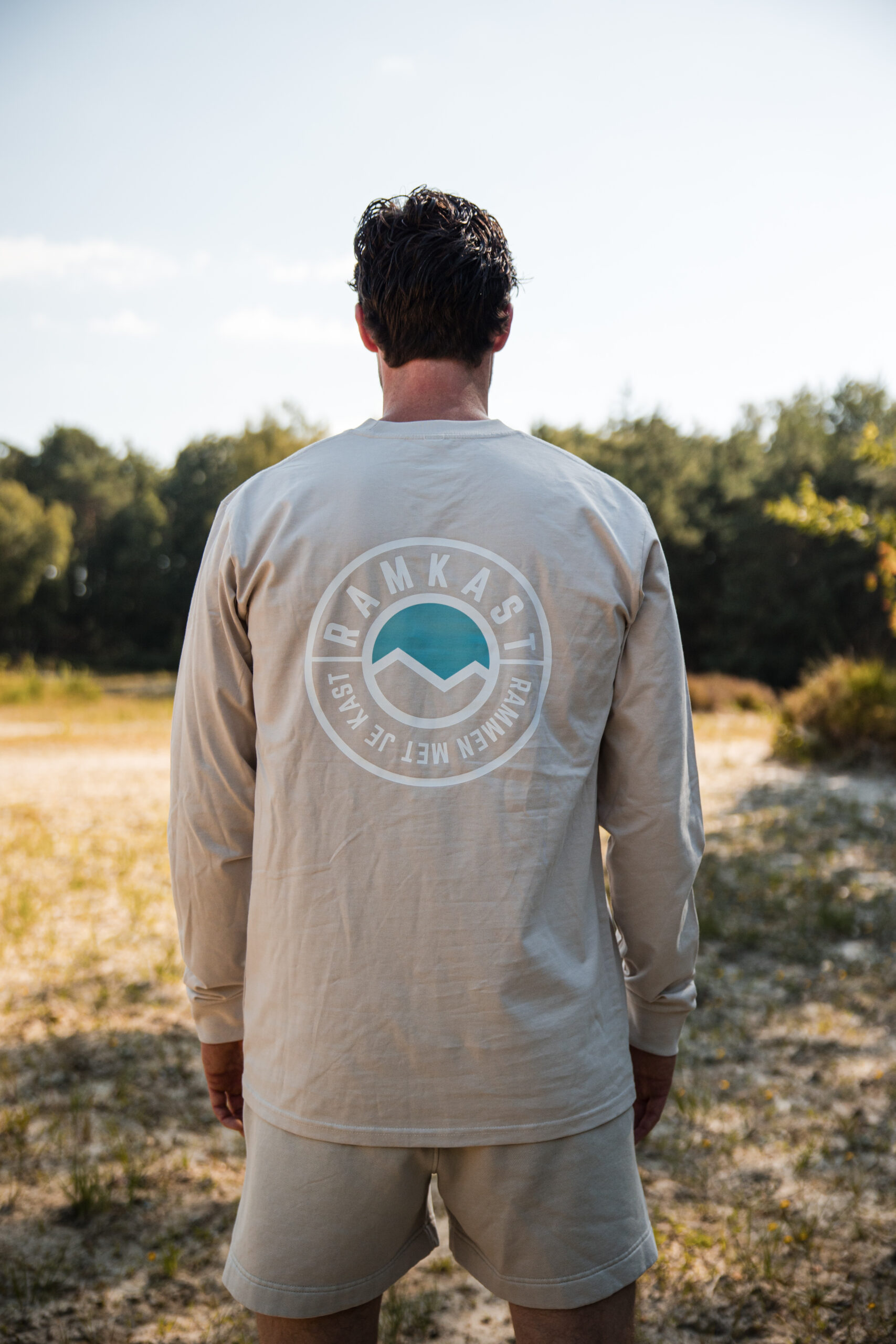Ramkast Longsleeve Combiset- Light Blue & Sand - Afbeelding 4