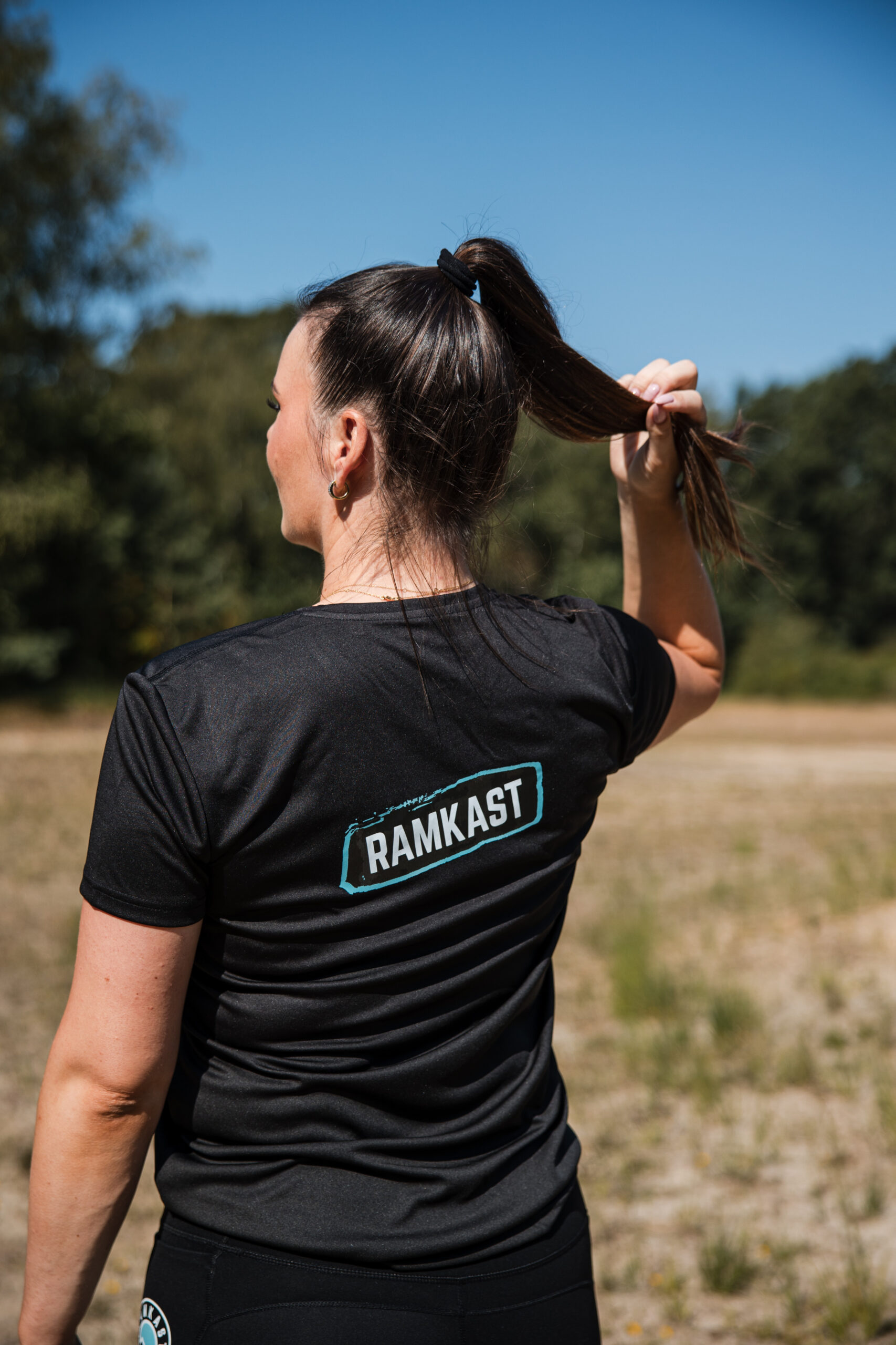 Ramkast Klassiek Sportshirt - Black - Afbeelding 4