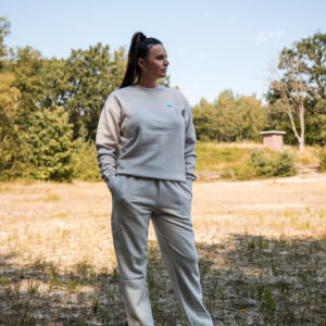 Ramkast Joggingspak - Sand (Sweater + Joggingbroek)