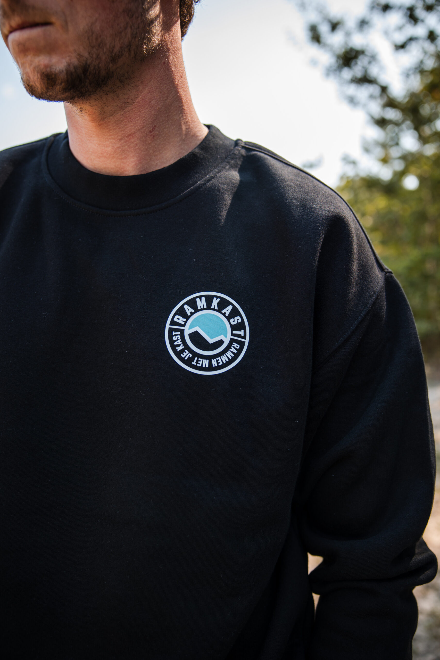 Ramkast Sweater - Faded Black - Afbeelding 2