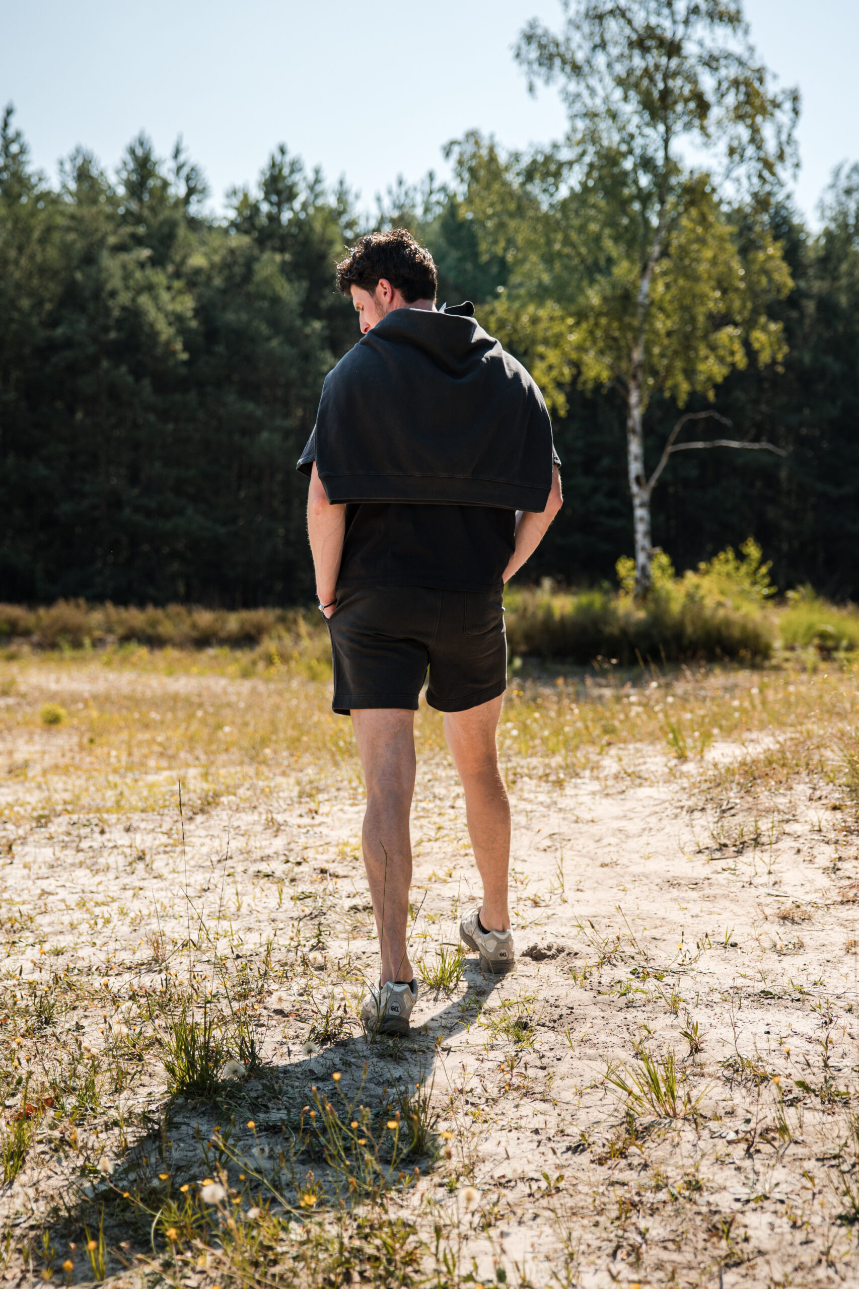 Ramkast Short - Faded Black - Afbeelding 3