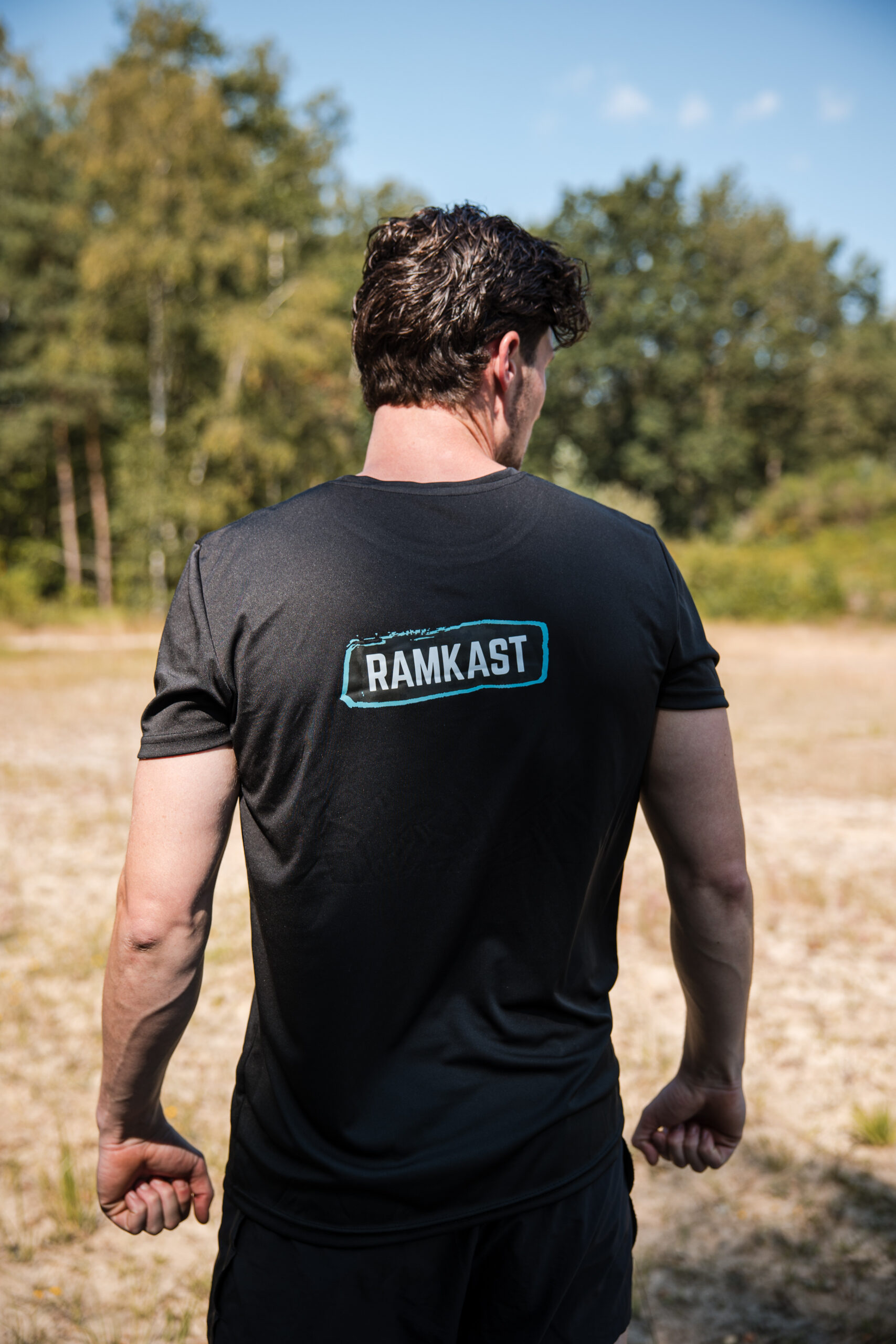 Ramkast Klassiek Sportshirt - Black - Afbeelding 2