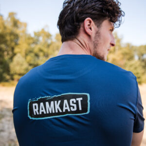 Ramkast Klassiek Sportshirt - Dark Blue