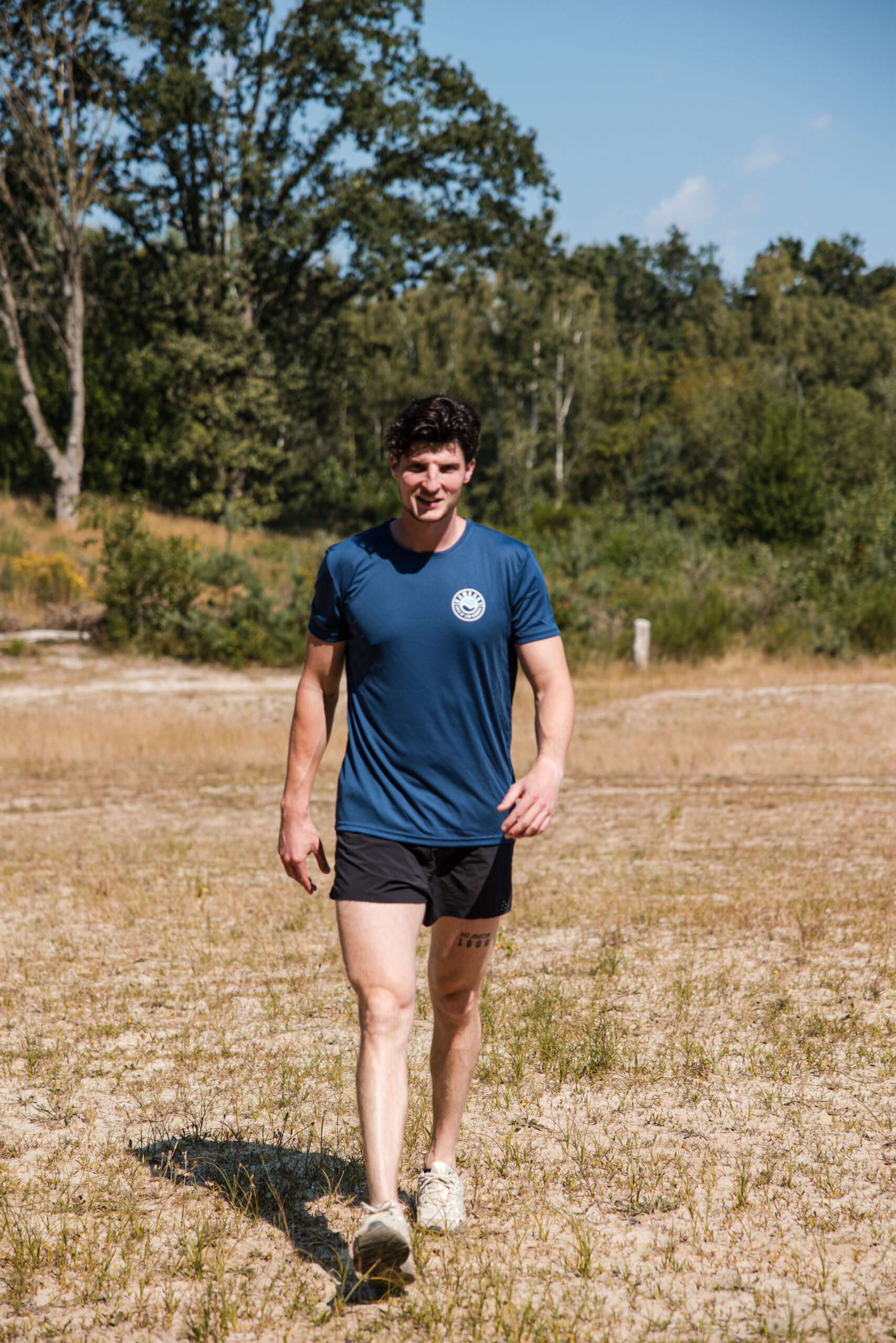 Ramkast Klassiek Sportshirt - Dark Blue